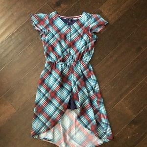 SOLD Tommy Hilfiger Girls Plaid Romper/Dress NWOT
